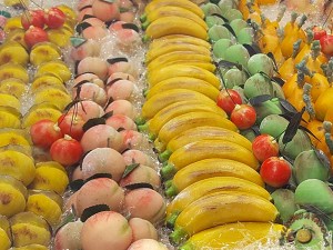 Frutta martorana. Un tripudio di colori nei piu' svariati frutti